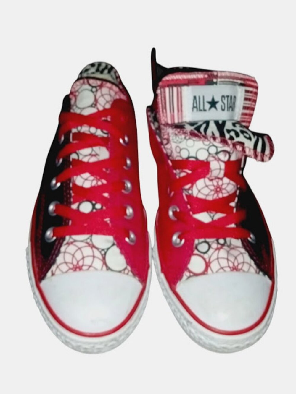 Converse x RED All‑Star Art Sneakers Men’s 5 Unisex Low Top